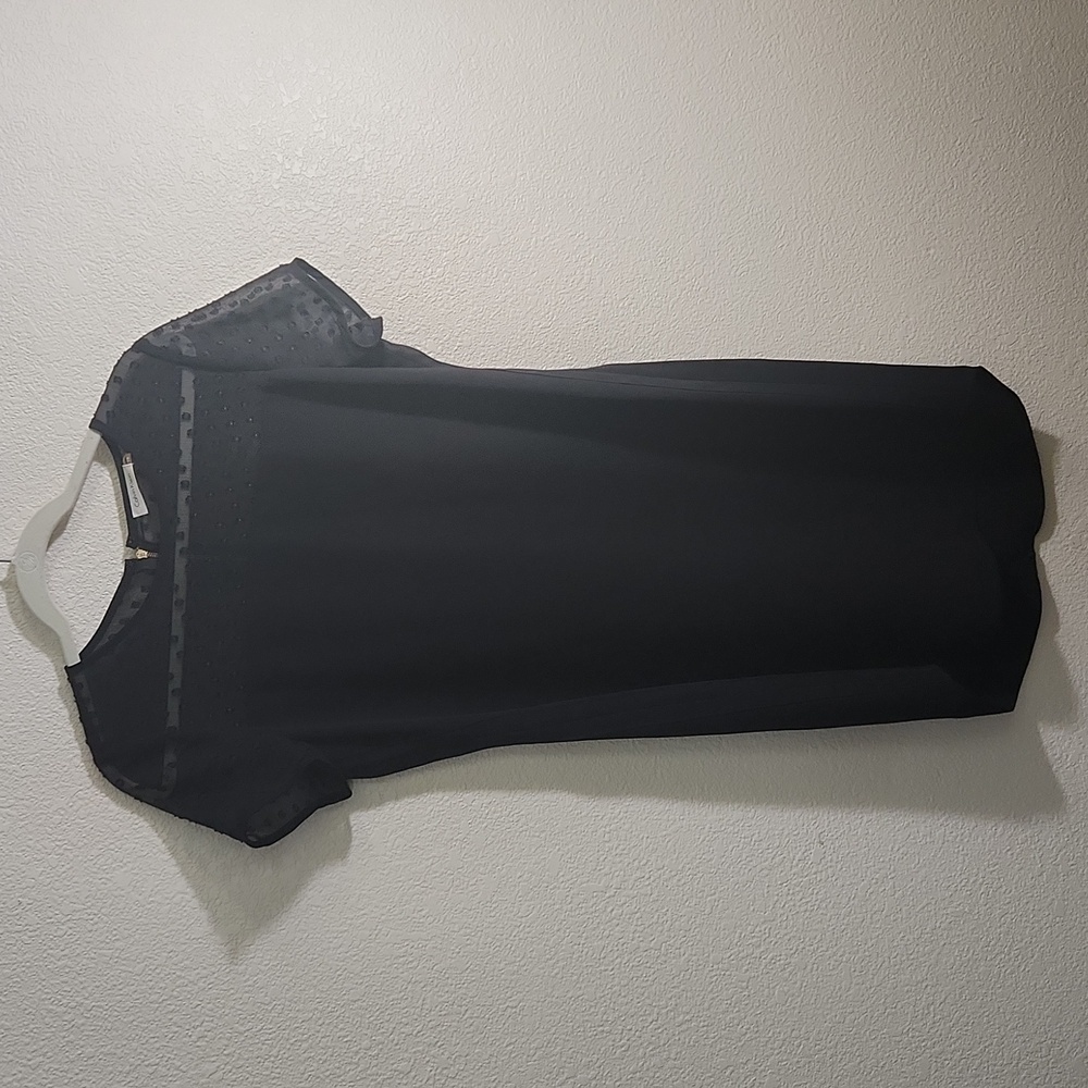 Calvin Klein black sheath dress, size 10
